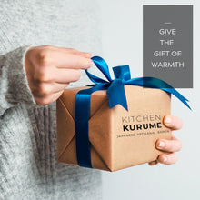 Load image into Gallery viewer, kitchen kurume, give the gift of warmth

